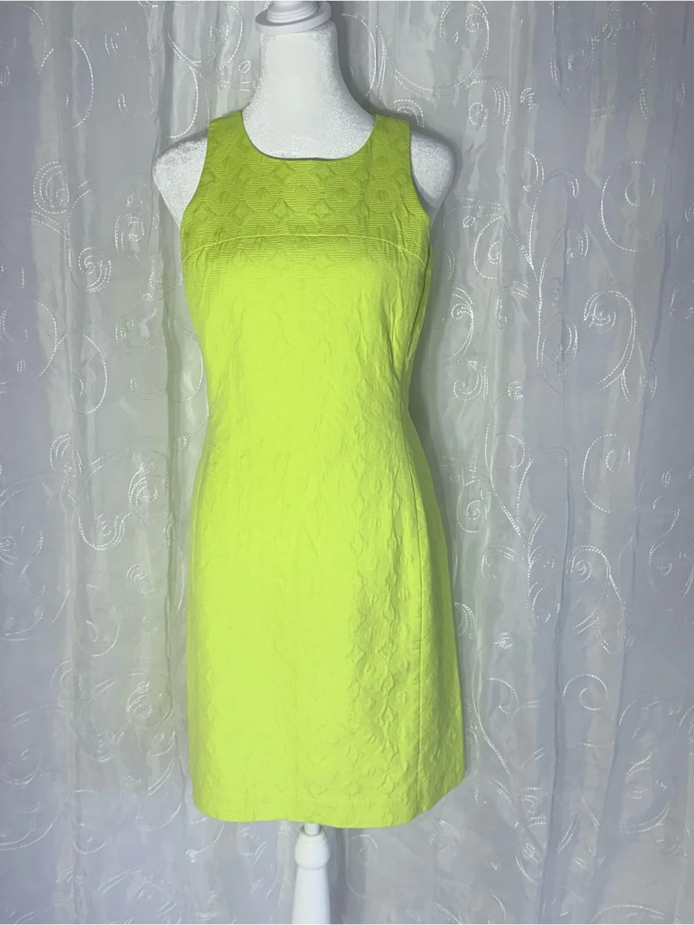 Banana Republic Milly Collection Sleeveless Jacquard Dress-size 4